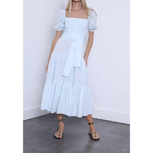 NEW KARINA GRIMALDI wyatt embellished dress in pink - Picture 1 of 1
